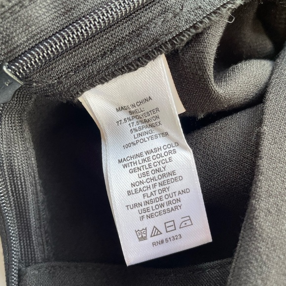 Women’s Wide Leg Pants Pleated High Waist Ankle 1.STATE Trouser Size 14 - Picture 4 of 9